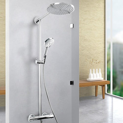 Hansgrohe 汉斯格雅 99220001 双飞雨240恒温淋浴柱