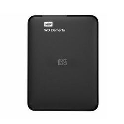 WD 西部数据 Elements 新元素系列 1TB USB3.0 2.5英寸 移动硬盘 黑色