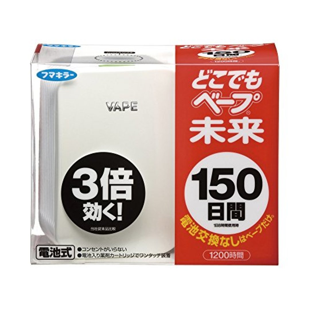 Fumakilla Vape 未来 驱蚊器套装 150日装开箱及体验