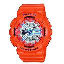 CASIO 卡西欧 BABY-G系列 BA-110SN-4AER 女款运动腕表