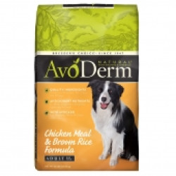 AvoDerm Avoderm 牛油果 鸡肉糙米配方成犬粮 30磅/13.6kg
