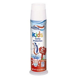 Aquafresh 儿童牙膏 泡沫薄荷味 6支