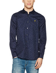 Lyle & Scott 苏格兰金鹰 男士波点衬衫