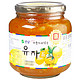 全南 蜂蜜柚子茶 1kg/瓶 韩国进口
