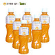 七咔呢(7coin) 橙汁饮料 含椰果 300ml*6支 泰国进口饮料 *6件