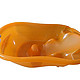 Okbaby 欧达巴新 婴儿 洗澡盆 浴盆 透明桔色(长94cm宽54cm高28cm ) 产地:意大利+凑单品