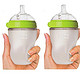 Comotomo 可么多么 奶瓶 绿色8 Ounces (250ml) 两只装（美国进口 香港直邮）