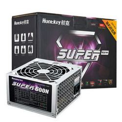 Huntkey 航嘉 super 600n 额定500W  台式机电源