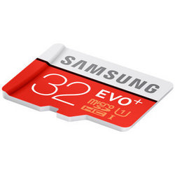 SAMSUNG 三星 EVO+ 32GB TF存储卡（读速80MB/s）
