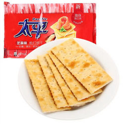 太平 梳打饼干 芝麻味 400g