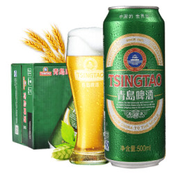 TSINGTAO 青岛啤酒 经典10度 500ml*12听 *4件