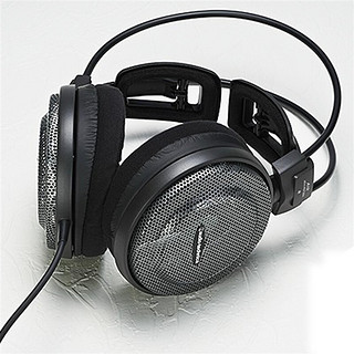 audio-technica 铁三角 AD700X 耳罩式头戴式动圈有线耳机 黑色 3.5mm