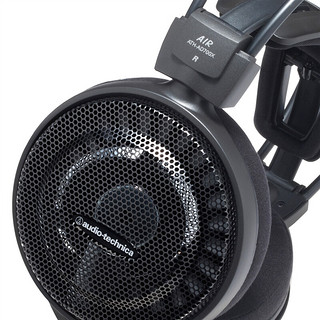 audio-technica 铁三角 AD700X 耳罩式头戴式动圈有线耳机 黑色 3.5mm