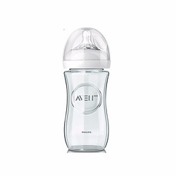 AVENT 新安怡 自然原生宽口径玻璃奶瓶 240ml  