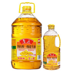 鲁花 5S一级花生油 5.436L+900ml