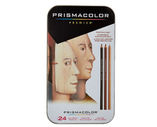 PRISMACOLOR Premier 三福霹雳马 彩色铅笔 24色 铁盒装