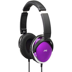 JVC 杰伟世 HA-S660-V折叠头戴全罩耳机 紫色