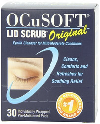 OCuSOFT 眼睑清洁卸妆湿巾 30片
