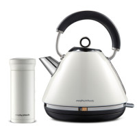 历史新低、京东PLUS会员:morphy richards 摩飞 MR7076A 304不锈钢电水壶