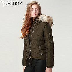 TOPSHOP 11J10KKHA 女士短款棉服