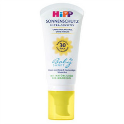 HiPP 喜宝 有机杏仁油婴幼儿防晒霜 SPF30 50ml 