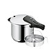 WMF 福腾宝 德国原装进口高压锅 带蒸屉蒸架 6.5升+￼ Fissler 菲仕乐 Signum 7件套 多用途刀具