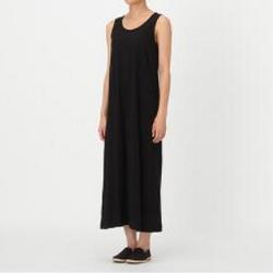 MUJI 无印良品 W6SB236 女士无袖连衣裙