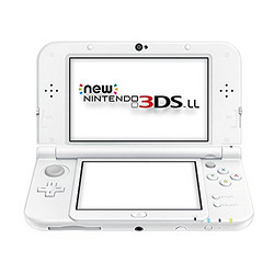 任天堂/Nintendo 游戏机 New 3DS LL--白色/掌上游戏机/日版 （日本品牌 香港直邮）