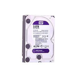 WD 西部数据 紫盘 3TB SATA6Gb/s 64M 监控硬盘
