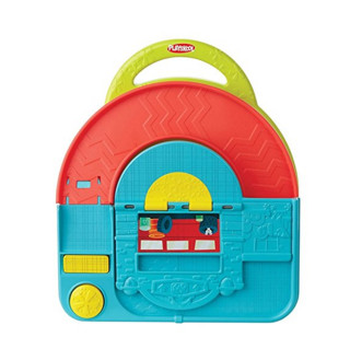 Hasbro 孩之宝 Playskool 儿乐宝 B1649 便携系列旋转轨道车库