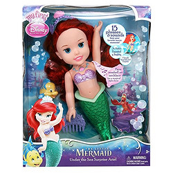 Jakks Disney 迪斯尼 Ariel人鱼公主 海底惊喜 爱丽儿公主娃娃