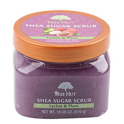 Tree Hut Shea Sugar Scrub 荔枝李子味 身体磨砂膏 3罐装 *2件