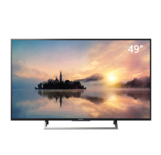 SONY 索尼 KD-49X7500E 49英寸 4K超高清液晶电视