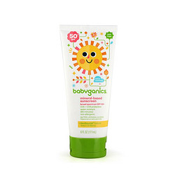 Babyganics 甘尼克宝贝 防水型婴儿防晒霜SPF50 177ml *2件 +凑单品