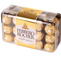 FERRERO ROCHER 费列罗 榛果威化巧克力 30粒 礼盒装