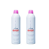 evian 依云 天然矿泉水喷雾 400ml*2瓶