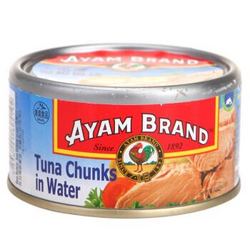 AYAM BRAND 雄鸡标 水浸金枪鱼块 185g