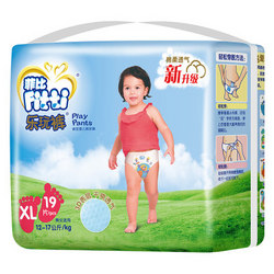 Fitti 菲比 乐玩裤 裤型婴儿纸尿裤 XL19片*3包