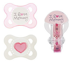 MAM Love & Affection Orthodontic Pacifier 硅胶奶嘴