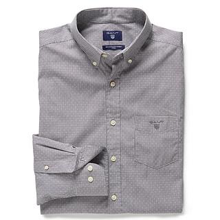 GANT Gingham Broadcloth 男士纯棉衬衫