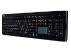 ADESSO 艾迪索 WKB-4400UB 2.4G触摸板键盘