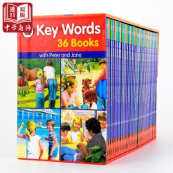 现货 关键词 Key words ladybird 36册套装 英文绘本 分阅读快乐瓢虫《 Key words ladybird关键词》（英文原版 盒装36册）