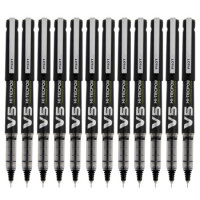 PILOT 百乐 BXC-V5 针管中性笔 0.5mm 12支装
