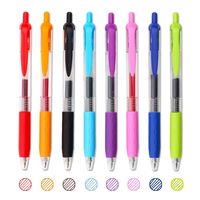 Snowhite 白雪文具 G101 按动式彩色中性笔 0.5mm 8色8支