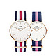  Daniel Wellington DW00100002&DW00100065 情侣对表　