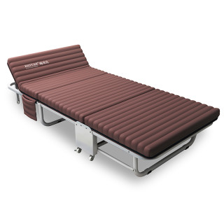 restar瑞仕达简约折叠床咖啡色经济款