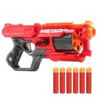 NERF热火 MEGA  A9353 超级飓风发射器+圣手二阶魔方 