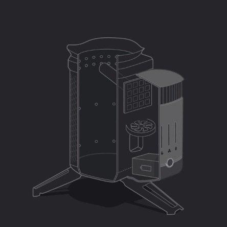 全新野外火炉  搭载热能转换充电系统的Campstove 2