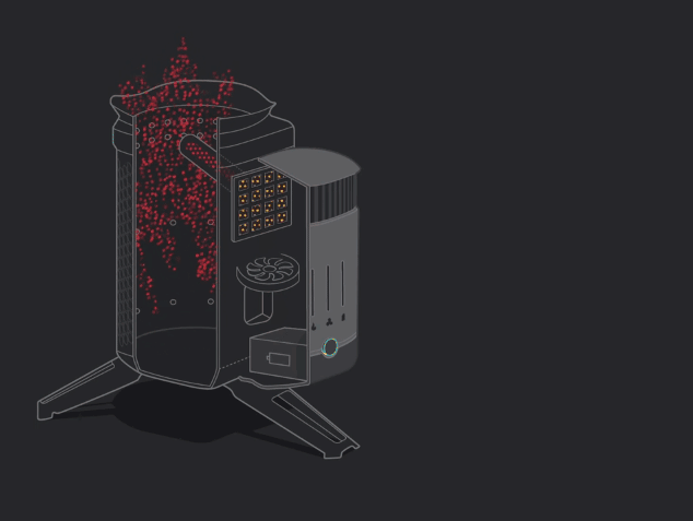 全新野外火炉  搭载热能转换充电系统的Campstove 2