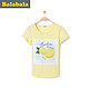 Balabala 巴拉巴拉 女童短袖t恤